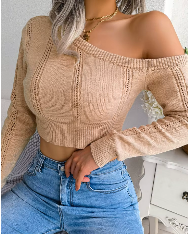 Knitted Women's Croptop