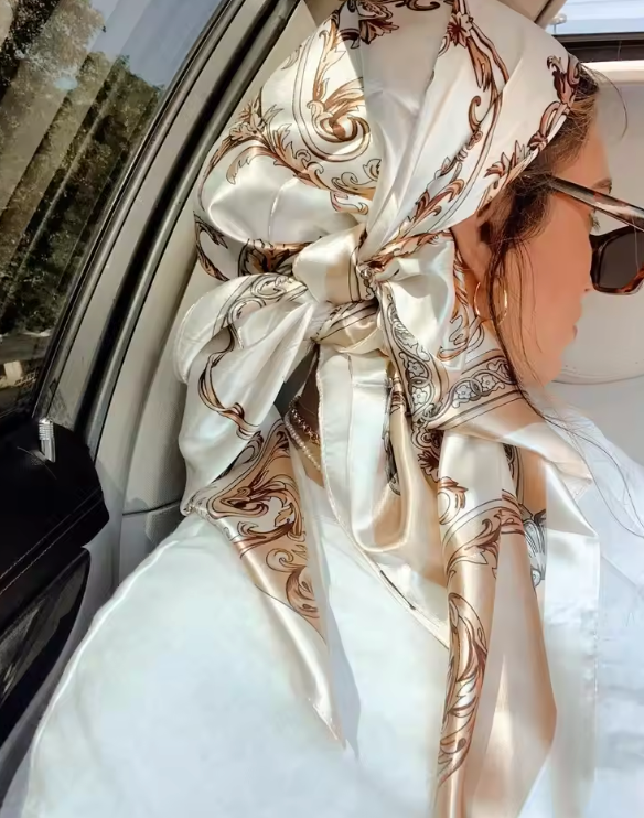 Satin Silk Scarf