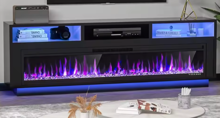 Fireplace TV Stand